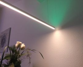 Linienleuchte mit LED-Technik